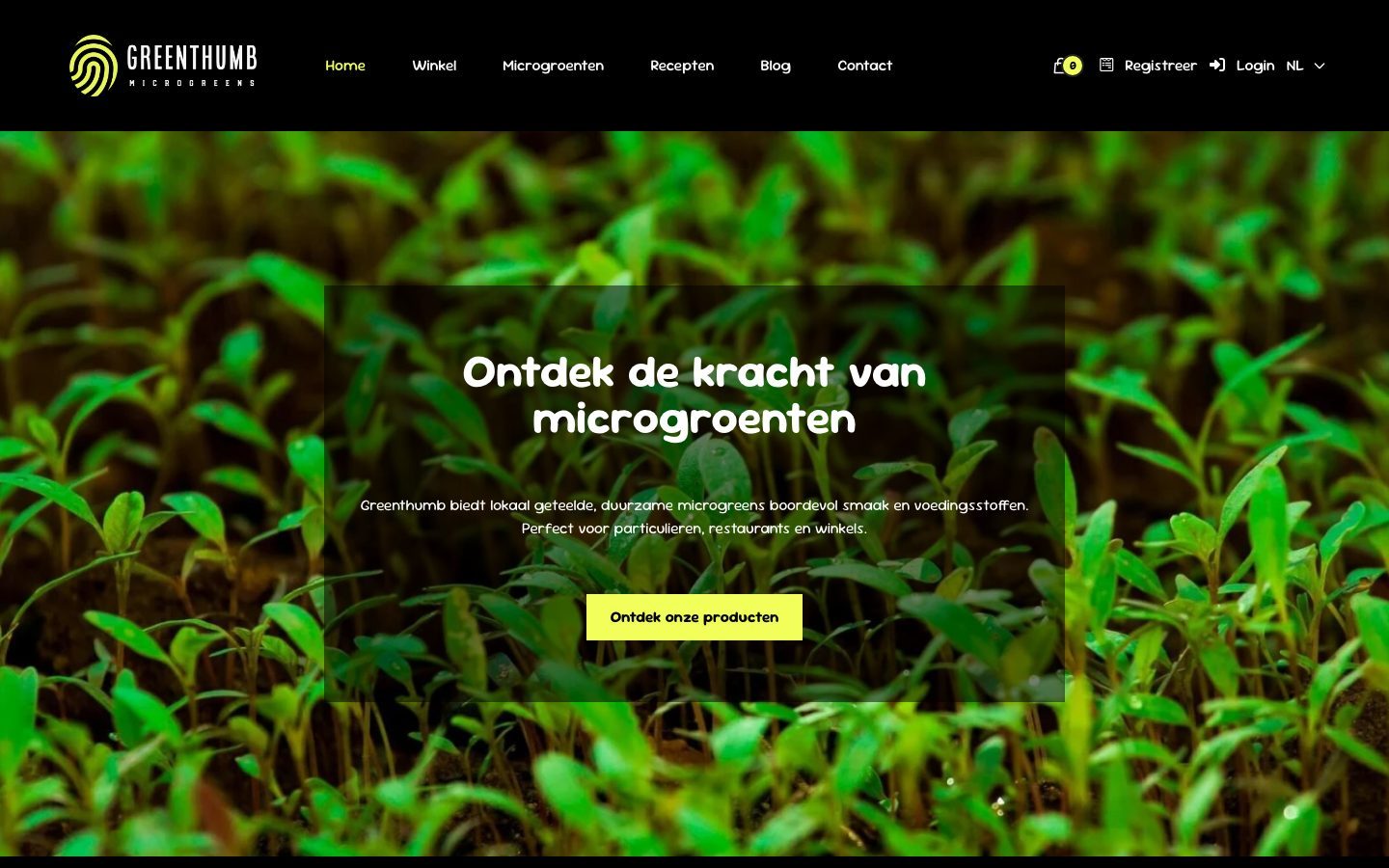 The Greenthumb home page