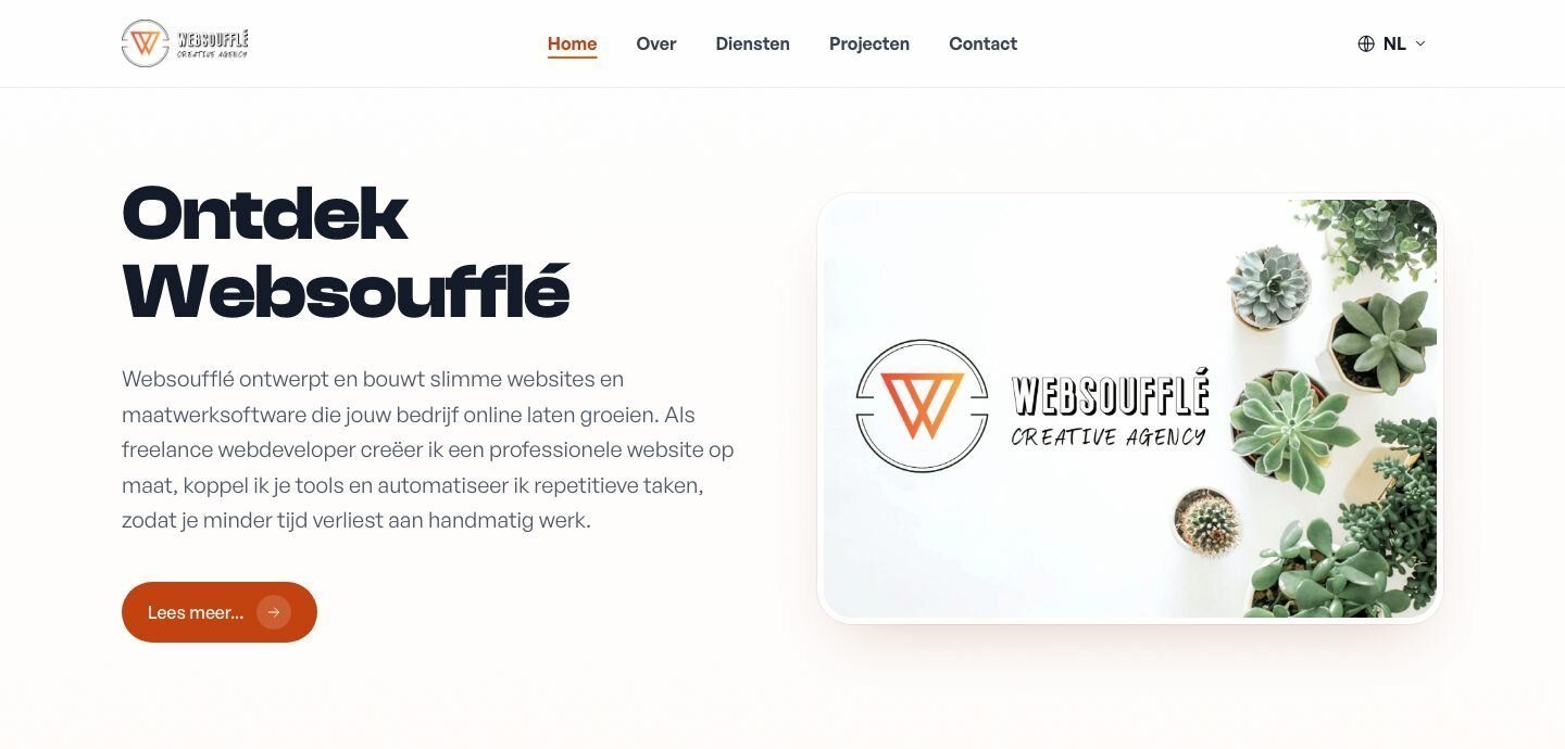 The home page of websouffle.com